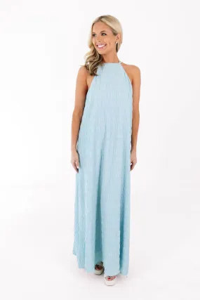 Bad Habit Maxi Dress - Blue
