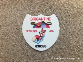 Brigantine 2017 Seasonal Beach Tag