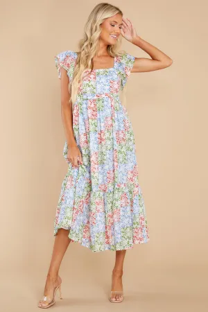 Brooke Ditsy Patchwork Dress