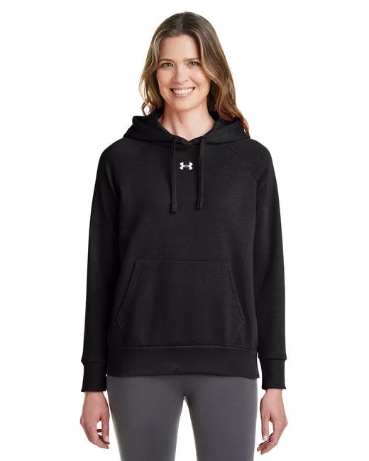 De Pere Central Lacrosse - Black Ladies UA Hoodie - Ghostbirds Logo