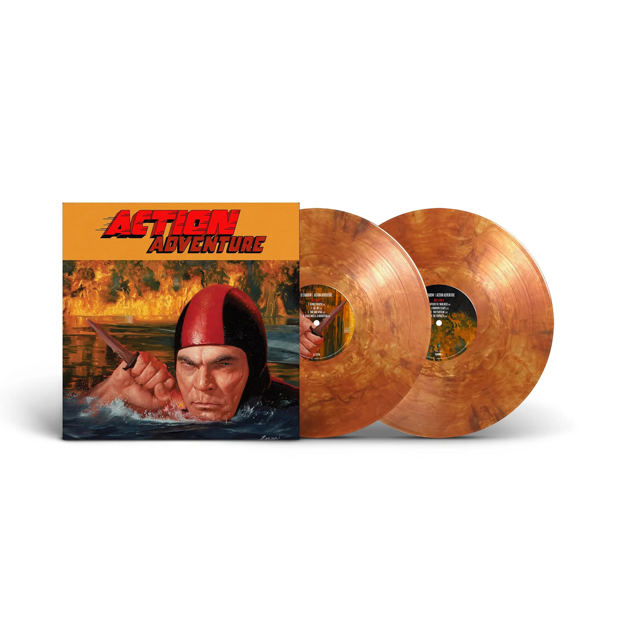 DJ Shadow - Action Adventure Copper Color Vinyl Limited Edition