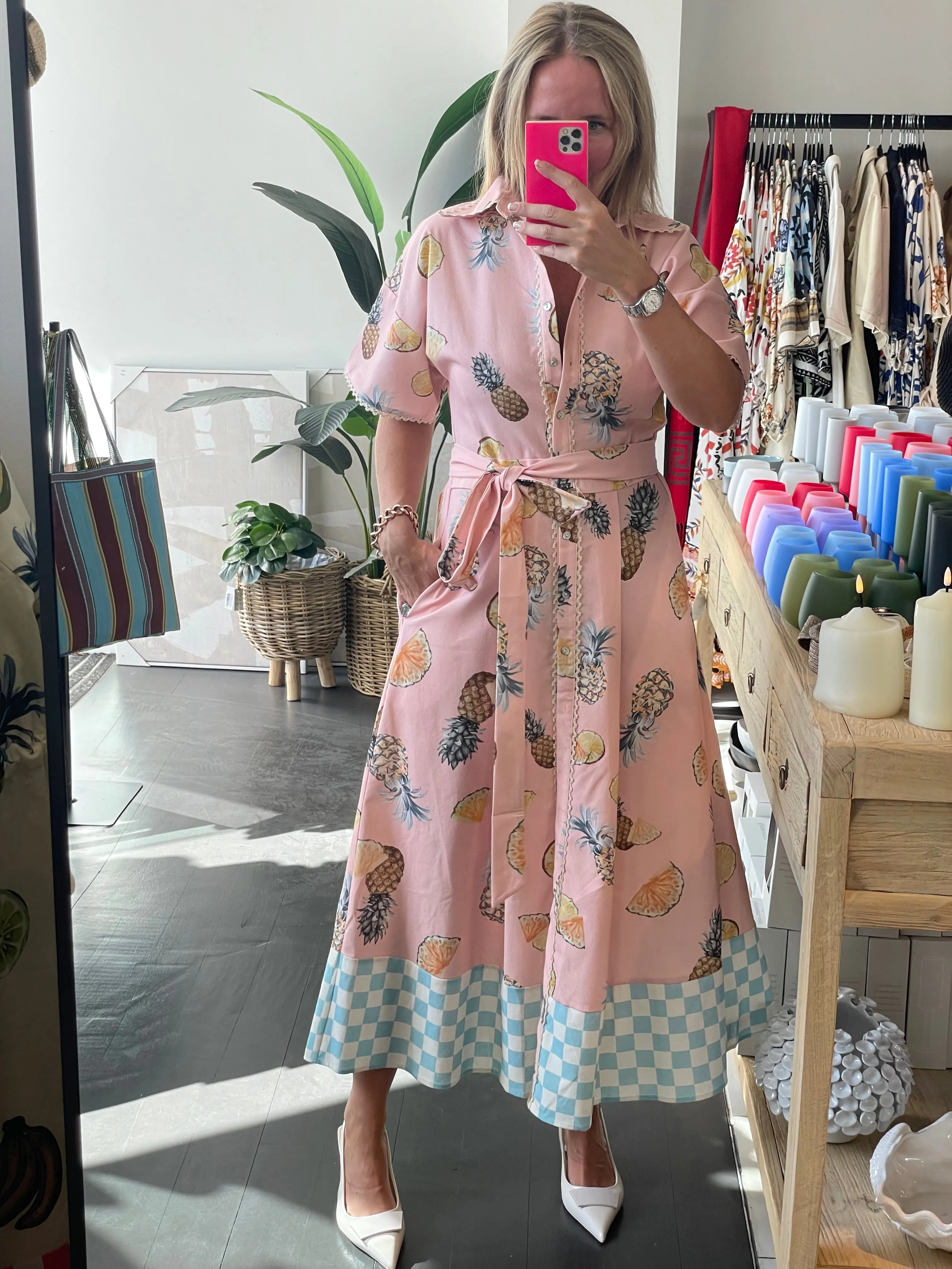 Florida Shirt Maxi Dress