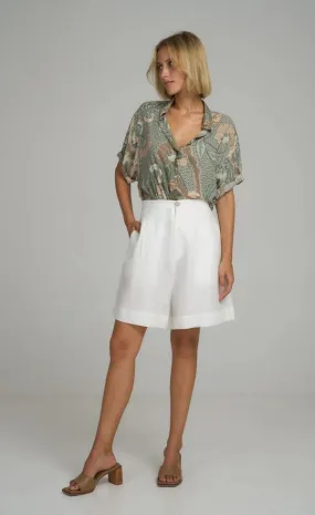 HUTTON SHIRT | Batik Sage