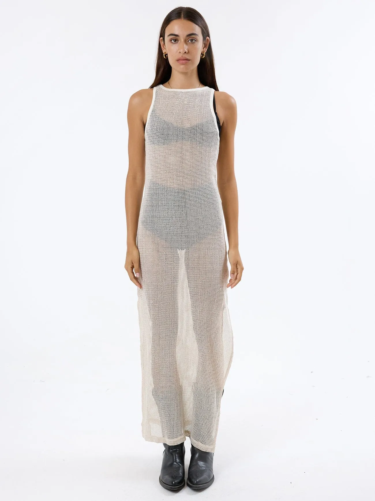 Lattice Dress - Unbleached