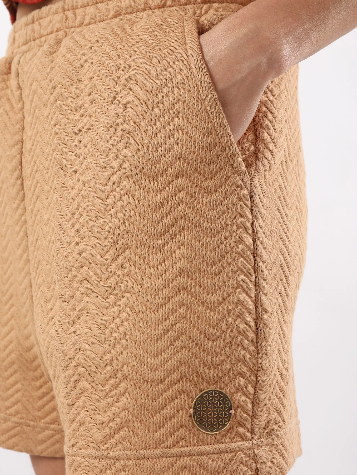 Quilted shorts